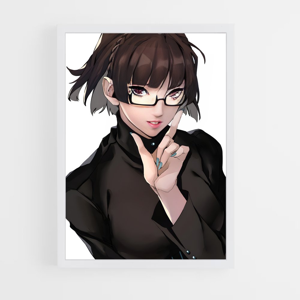 Poster Makoto de niijima – affiche Persona 5 (vue 3)